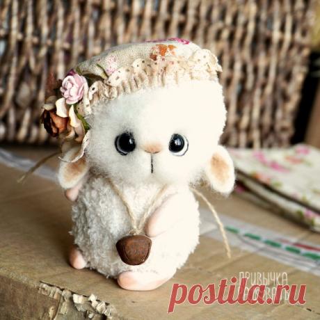 Купить ПУКИ - бежевый, привычка радовать, Алейникова Александра, овечка, тедди, друзья тедди