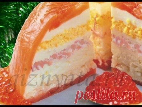 рыбный торт рецепт | Жизнята