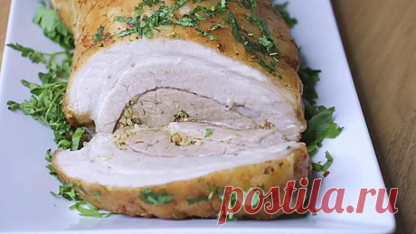 ШИКАРНЫЙ РУЛЕТ ИЗ ПУЗАНИНЫ ! Необычайно мягкая, сочная и ароматная.