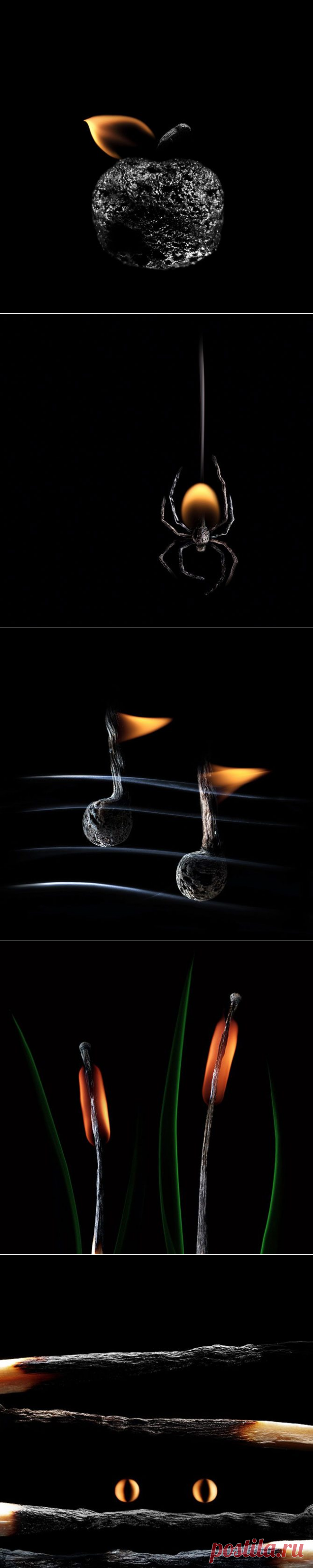 Волшебные работы из спичек Станислава Аристова / Я - суперпупер