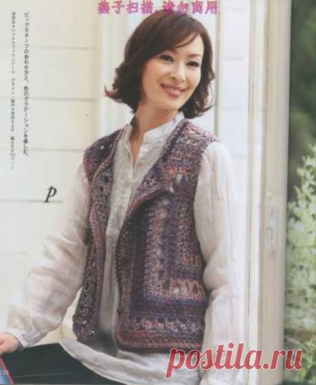 Для тех, кто вяжет крючком. | Женская одежда крючком. Схемы и описание