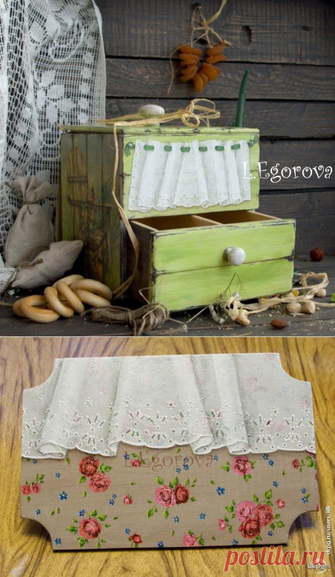 Мастер-Класс: Имитация - «Егоровский батист» (авторская техника Лилиии Егоровой)