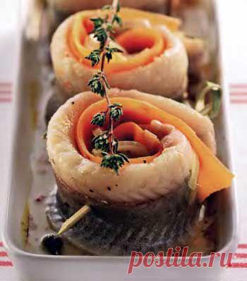 Рецепт приготовления рольмопсов с сельдью - Холодные закуски . 1001 ЕДА вкусные рецепты с фото!