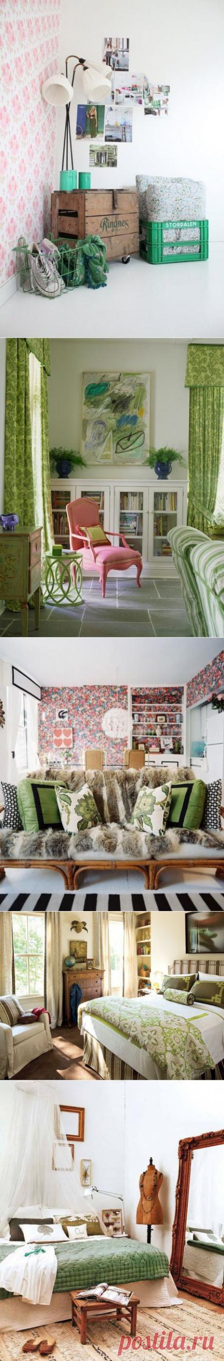 Как озеленить интерьер без растений: 5 интересных решений