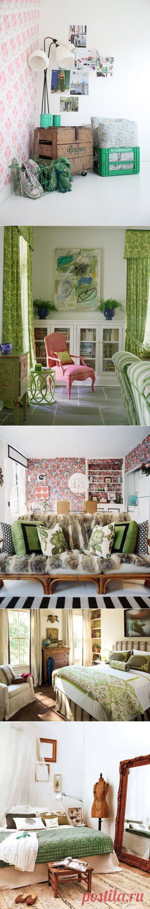 Как озеленить интерьер без растений: 5 интересных решений