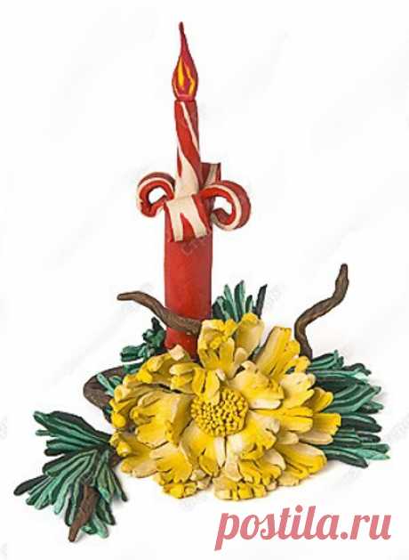 Поделки из соленого теста. Новогодние поделки и елочные игрушки из соленого теста