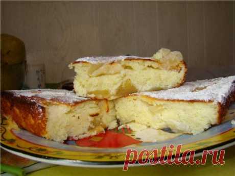 Запеканка творожно-яблочная - Кулинарные рецепты от Веселого Жирафа