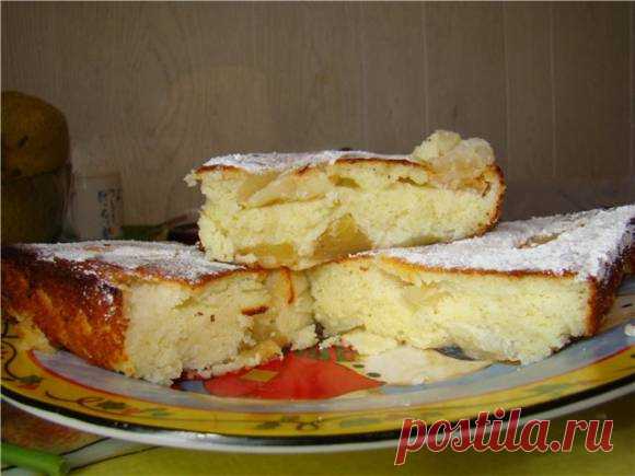 Запеканка творожно-яблочная - Кулинарные рецепты от Веселого Жирафа