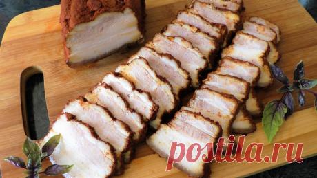 Грудинка (Сало) 10 минутка с копченой паприкой в тысячу раз вкуснее любой покупной колбасы.