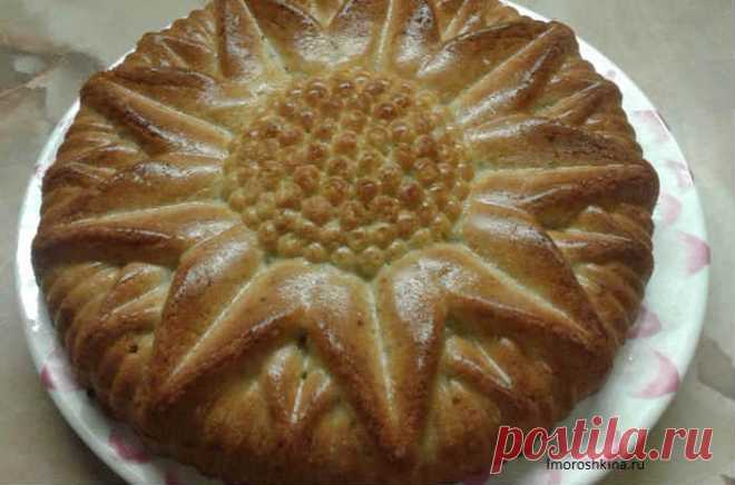 Заливной пирог с яблоками на кефире: рецепт с фото в духовке