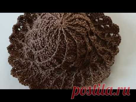 crochet raffia bucket beach hat step by step for absolute beginners