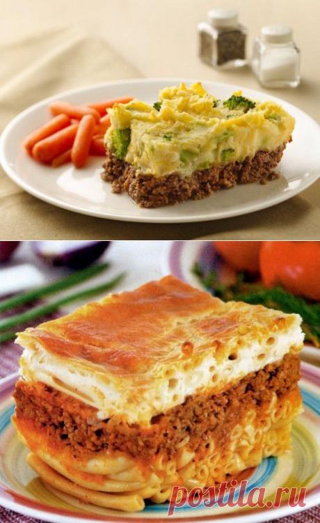 Мясные запеканки: 3 классических рецепта / Простые рецепты