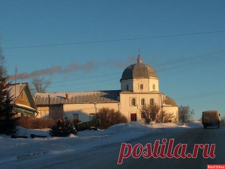 Фото: &quot;Западный ветер&quot;. Кесьма. Церковь Троицы Живоначальной. 1768г.. Татьяна. Пастораль - Фото и фотограф на Расфокусе.