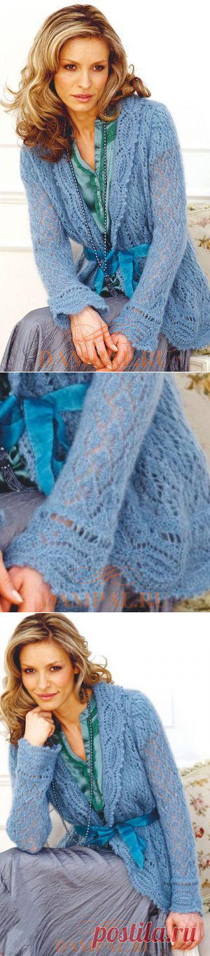 Ажурный кардиган «Light & Lace» | DAMские PALьчики. ru