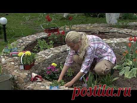 ДИЗАЙН ЦВЕТНИКОВ И ПОСАДКА ЦВЕТОВ СВОИМИ РУКАМИ. Общие принципы и пошаговое руководство. - YouTube
