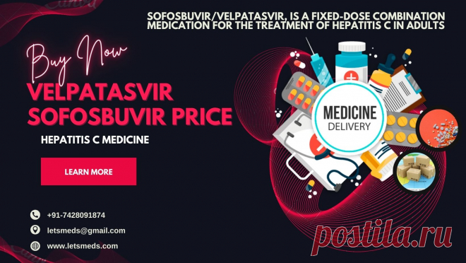 To learn more about the price of Generic Velpatasvir Sofosbuvir Tablets from LetsMeds, call +91-7428091874 now. In addition to the Philippines, Malaysia, South Korea, Vietnam, Russia, Indonesia, Singapore, South Africa, Thailand, and Iran Generic Sofosbuvir 400mg Velpatasvir 100mg to The United States, the United Kingdom, the United Arab Emirates