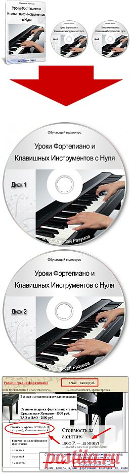 Уроки Фортепиано и Клавишных Инструментов с Нуля.
Вы хотите свободно играть произведения Моцарта, Шопена, аккомпанировать себе когда поете, или использовать игру на фортепиано, чтобы писать собственные песни или аранжировки?
Самостоятельное обучение игре на фортепиано и клавишных инструментах.