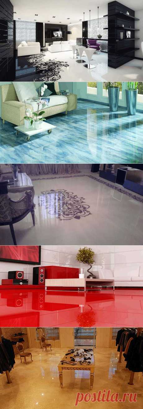 Виды наливных полов | УЮТНЫЙ ДОМ | советы