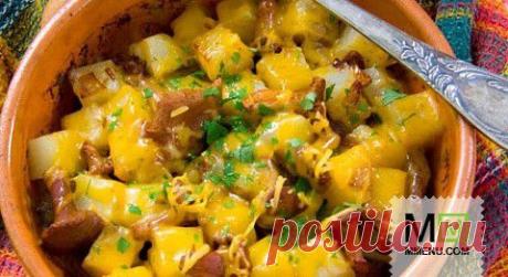 Жаркое из баранины с лисичками - кулинарный рецепт. Миллион Меню