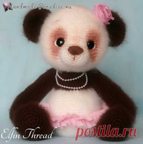 Медвежонок ПАНДА. Амигуруми крючком - Handmade-Paradise