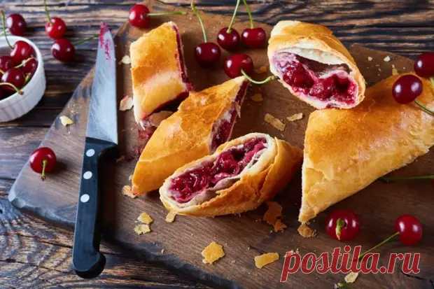 Штрудель с вишней: 12 лучших рецептов приготовления - Будет вкусно - 18 июня - 43207204309 - Медиаплатформа МирТесен