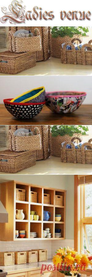 Эффективные решения в оформлении интерьера при помощи корзин и контейнеров | Ladiesvenue