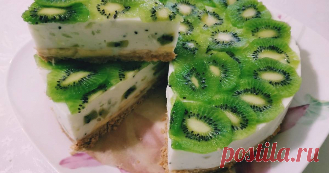 Йогуртовый торт с киви и бананом.🥝🥝🥝🍌🍌🍌 - пошаговый рецепт с фото. Автор рецепта Светлана . Йогуртовый торт с киви и бананом.🥝🥝🥝🍌🍌🍌 - пошаговый рецепт с фото. Торт очень вкусный и легко готовить.  Используйте лучше всего ваш любимый йогурт, и вы точно останетесь довольны. Я лично натуральный не люблю, поэтому заменила на свой любимый сладкий вкусненький активия🤗.  Печенье можно любое...