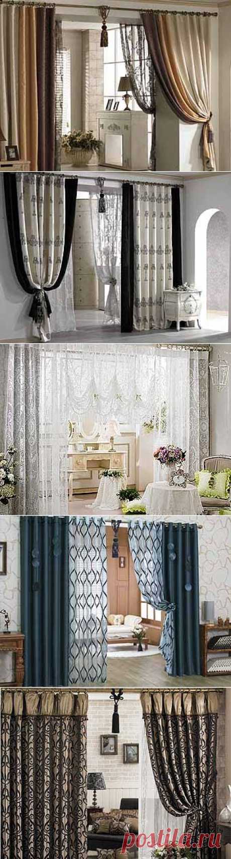 Шторы на двери и дверные проемы: современная классика - Учимся Делать Все Сами