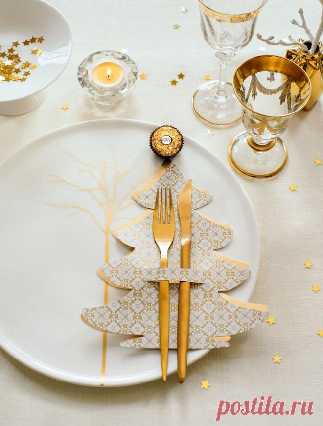 «Если подготовка праздничного меню может занять пару-тройку дней, то к сервировке стола нужно подойти заранее, чтобы продумать все детали.» — карточка пользователя kvartblog_ru в Яндекс.Коллекциях