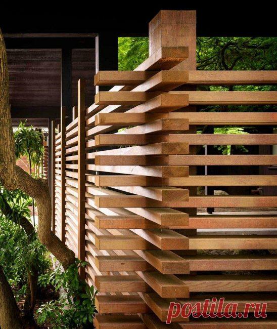 ТОП 200 Идей — Деревянный Забор для Частного Дома - ModernPlace