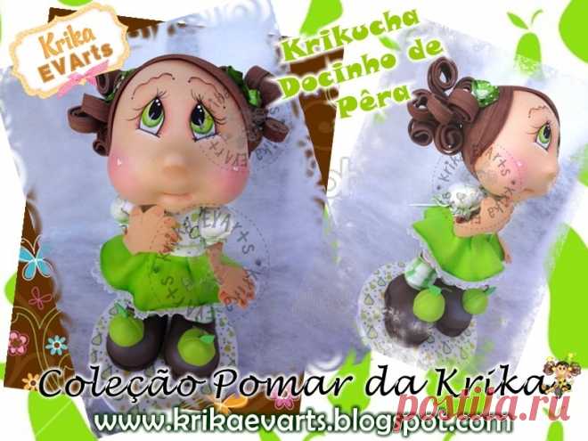 Формы Fofucha Docinho Груши - Изделия из Резины Eva