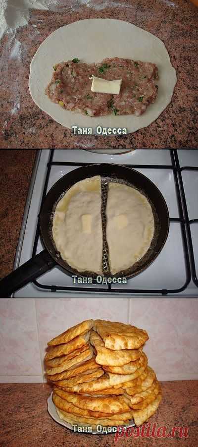 Чебуреки от тети Тани из Одессы.