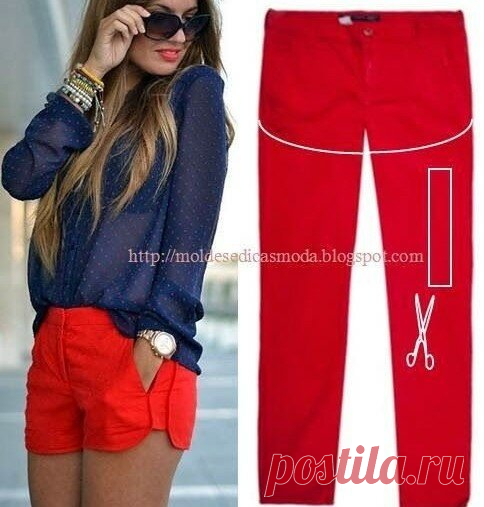 8 идей как увеличить платье, шорты и брюки, если вам стало мало | Провинциалка в теме | Яндекс Дзен