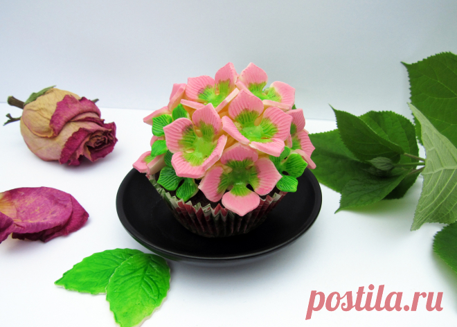 Кексы на черемуховой муке с кремом!