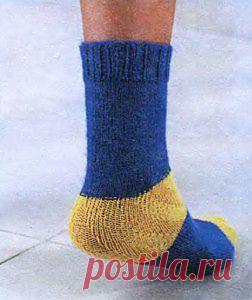 Простейший способ вязать носки | Шитьё Моё