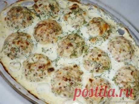 Легкие тефтели с начинкой и вкусным соусом (139 ккал/100 гр)