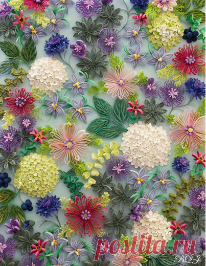 the woolly dog: Paper quilling...