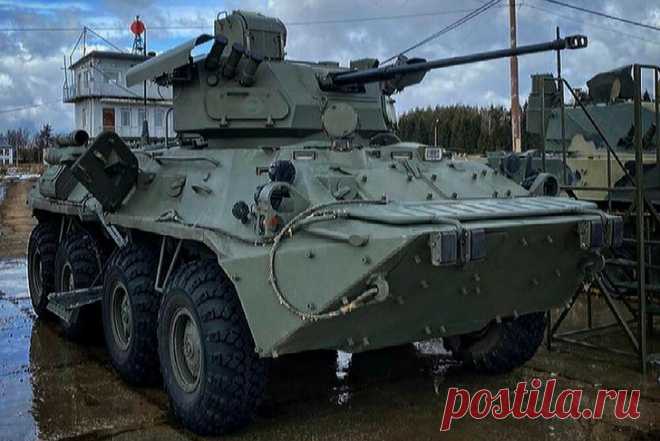 2021 апрель. «Военно-промышленная компания» представила новый боевой модуль БТР-БМ