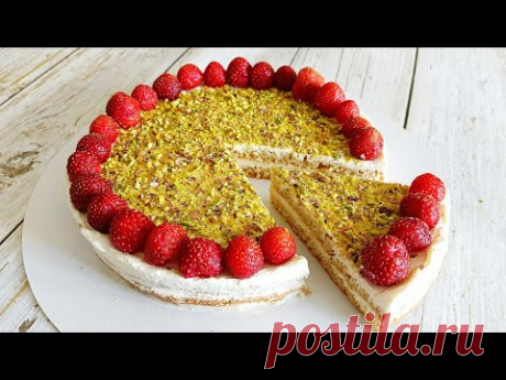 Кето Торт Луиза без глютена и без сахара. Очень вкусный торт!