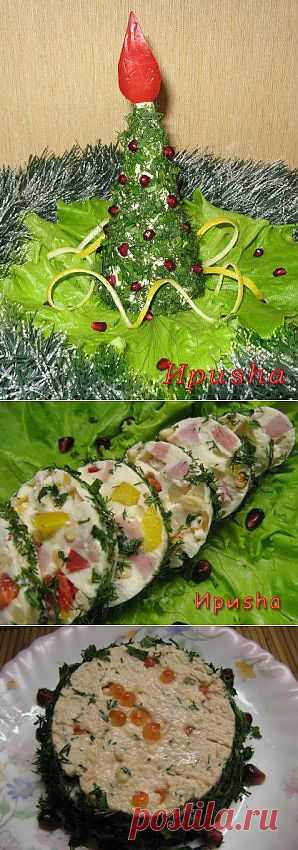 Ёлочка - украшение новогоднего стола..