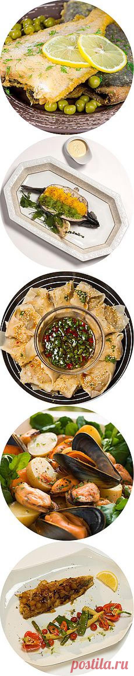 Блюда из морепродуктов
