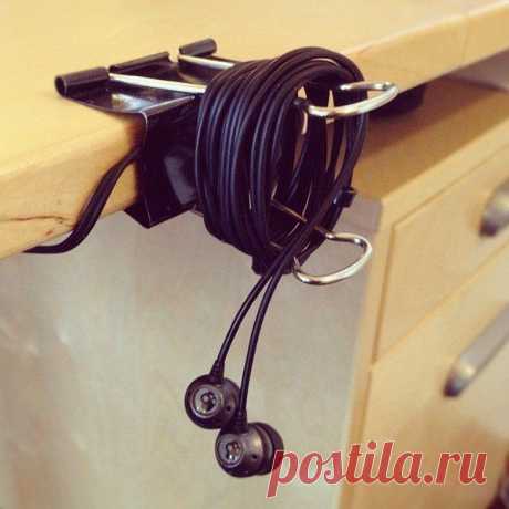 удобное хранение наушников