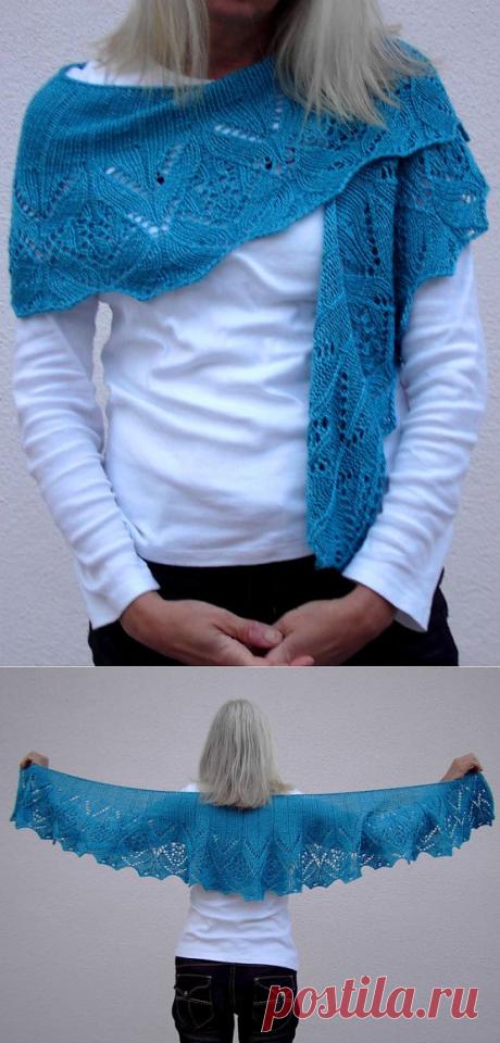 Мини-шаль Liliaceae.