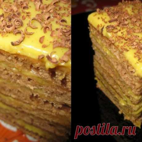 Торт &quot;Банановый ленивец&quot;