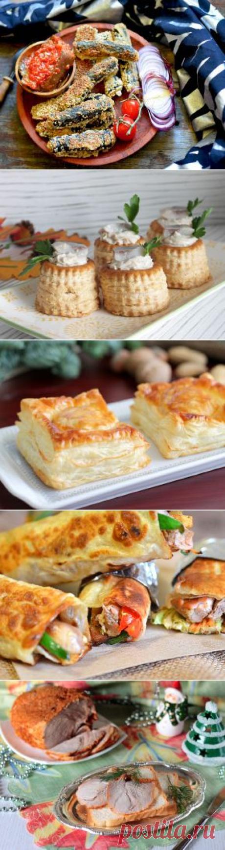 Закуски, рецепты с фото. Горячие и холодные закуски, к праздничному столу, пиву или вину.