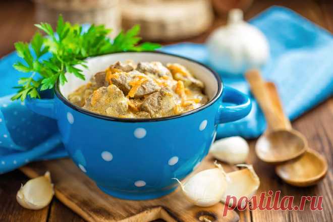 Вкусная куриная печень в сметанном соусе, которая тает во рту | Еда от ШефМаркет | Яндекс Дзен