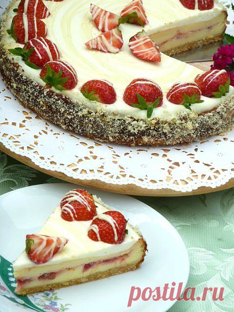 Торт «Белоснежка» Нежнейший тортик, очень... / Еда и напитки / Вкусняхи / Pinme.ru / Оля Котова