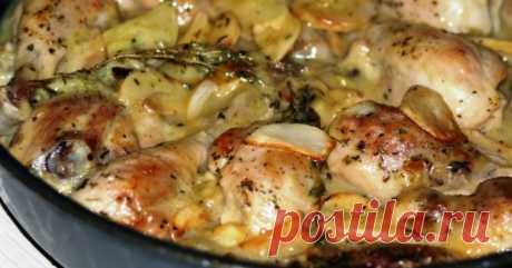 Курица, запеченная в ряженке - Со Вкусом
