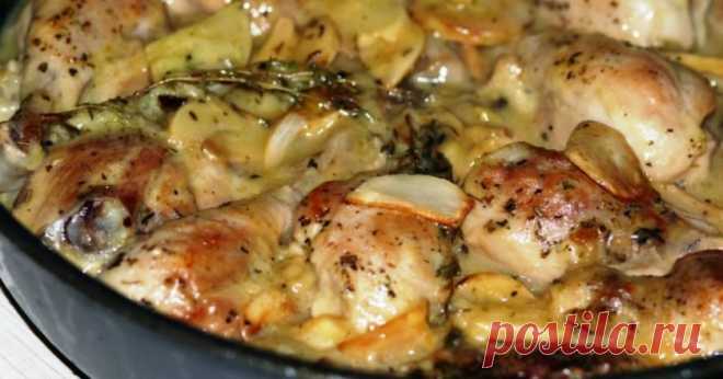 Курица, запеченная в ряженке - Со Вкусом