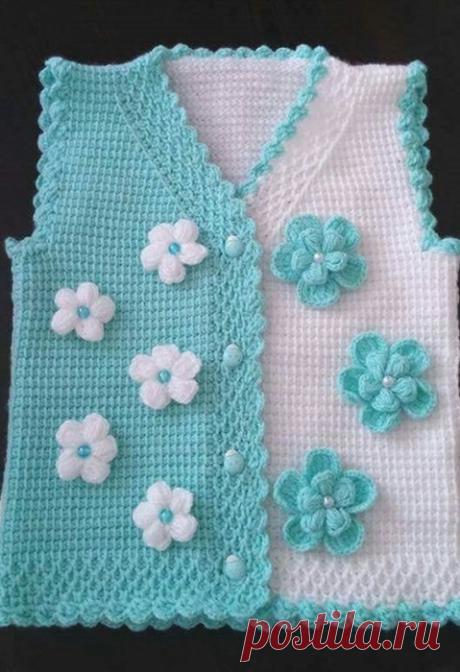 Подборка детских жилетов / Для вдохновения